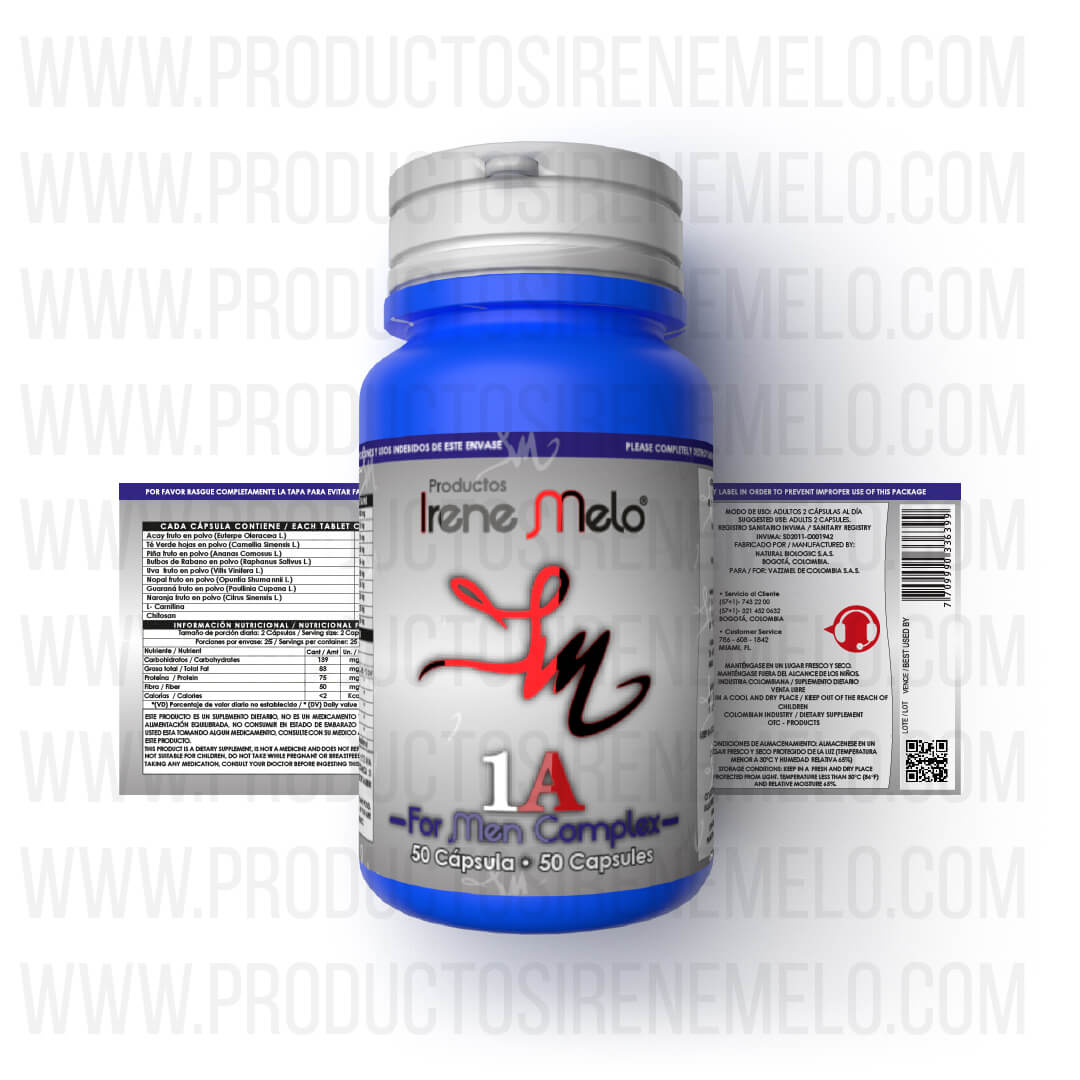 UNO A FOR MEN COMPLEX (LLEVA GRATIS 1A TOTAL)