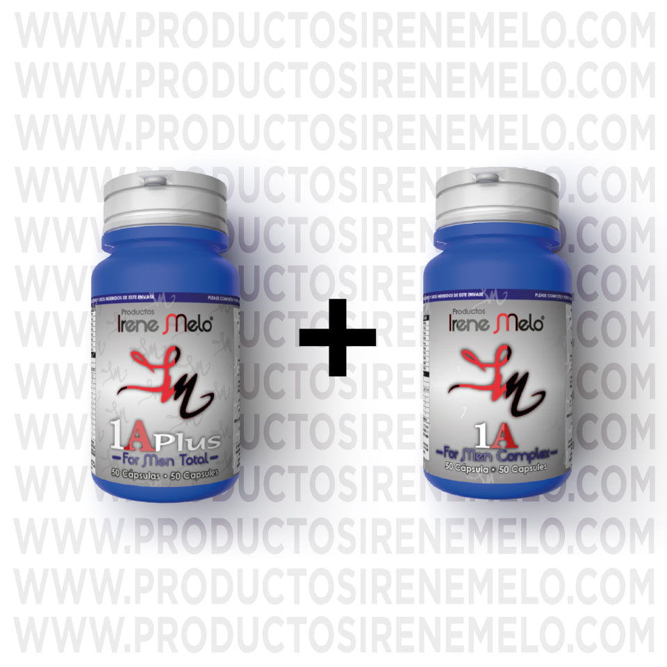¡2X1 FOR MEN! UNO A PLUS + UNO A COMPLEX