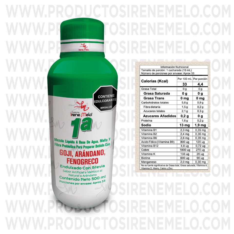 Mezcla Liquida 1A Goji-Arándano-Fenogreco