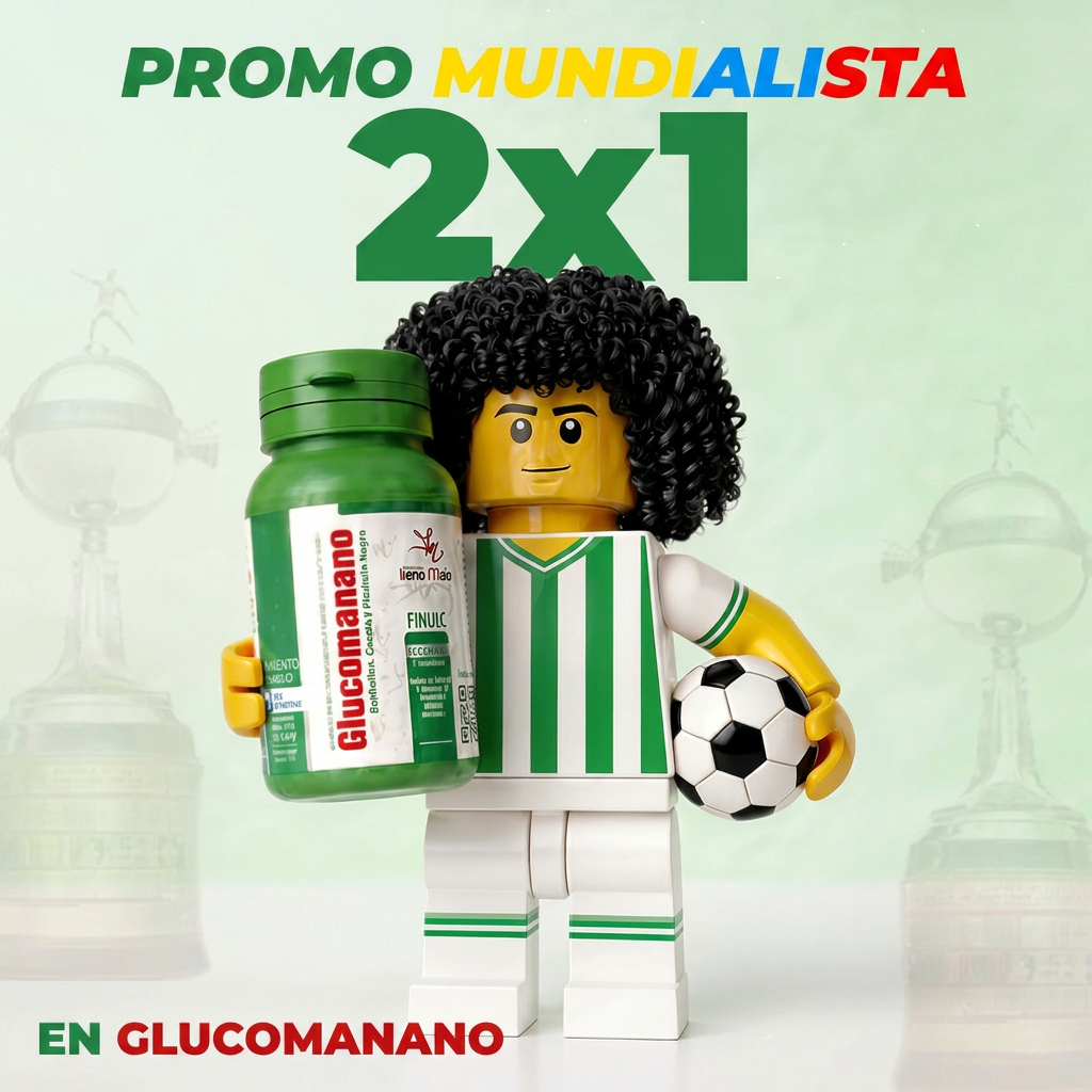 ¡2x1!  Glucomanano